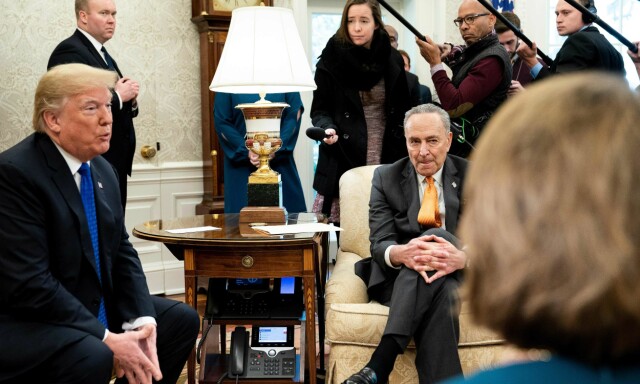 Trump truer med «shutdown» hvis han ikke får 40 milliarder til grensemuren